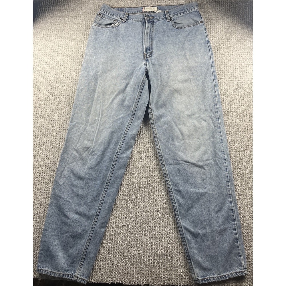 Vtg Levis‎ 560 Jeans Mens 36x36* Light Wash Loose Fit Tapered Leg Denim Y2K